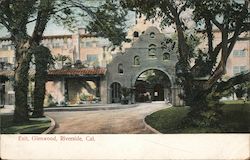 Exit Glenwood Riverside, CA Postcard Postcard Postcard
