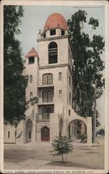 Carmel Tower, Glenwood Mission Inn Postcard