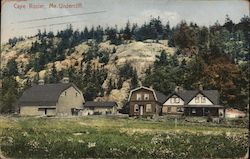 Cape Rozier, Me., Undercliff. Postcard