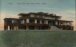 Huaco Golf Club House Waco, TX Postcard Postcard Postcard