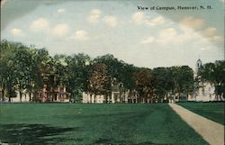 View of Campus Hanover, NH Postcard Postcard Postcard