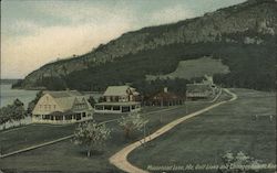 Golf Links and Colleges from Mt. Kine Moosehead, ME Postcard Postcard Postcard