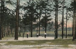 The 7th Green country Club Golf Links Southern Pines, NC Postcard Postcard Postcard