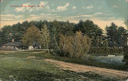 Country Club Postcard