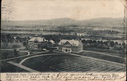 Recitation Halls Mount Hermon, MA Postcard Postcard Postcard