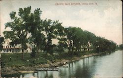 Country Club Grounds Postcard
