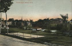 Tennis Court Postcard