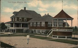 Club House Winslow, ME Postcard Postcard Postcard