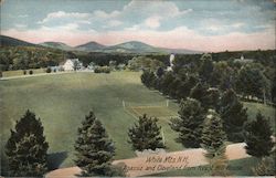 Agassiz and Cleveland from Forest Hill House Franconia, NH Postcard Postcard Postcard