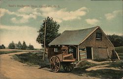 Basil's Blacksmith Shop Postcard