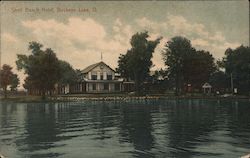 Shell Beach Hotel Buckeye Lake, OH Postcard Postcard Postcard