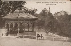 Spring House and Art Museum, Eden Park Cincinnati, OH Postcard Postcard Postcard