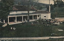 Golf Club House Hot Springs, VA Postcard Postcard Postcard