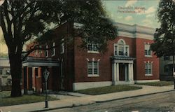 Churchill House Postcard