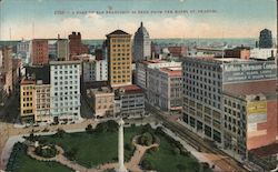 A Park of San Francisco as Seen from the Hotel St. Francis Postcard