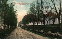 Driveway, Great Hagerstown Fairgrounds Postcard
