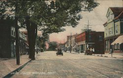 Union Street Rockland, MA Postcard Postcard Postcard