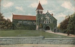 Ames Free Library Postcard