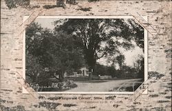 Fitzgerald Corner Stow, MA Postcard Postcard Postcard