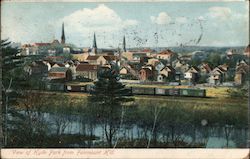 View of Hyde Park from Fairmount Hill Postcard