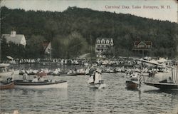 Carnival Day Sunapee, NH Lake Sunapee Geo. F. Slade, Jr. Postcard Postcard Postcard
