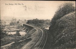 Erie Bridge Postcard