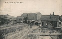 R.R. Station Postcard