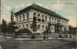 Public Library Postcard