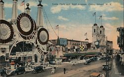 Luna Park and Surf Avenue Postcard