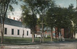 Thomaston Hall Postcard