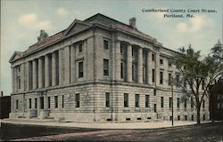 Cumberland County Court House Postcard
