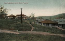Las Cascadas, Canal Zone, Panama Postcard