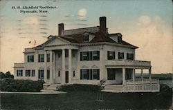 H.H. Litchfield Residence Postcard