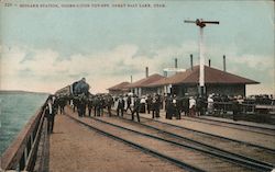 Midlake Station, Ogden-Lucin Cut Off Postcard