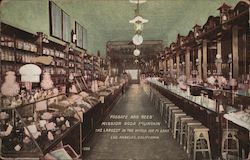 Fosgate and Ree's Mission Soda Fountain Postcard