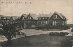 Dining Room, University Farm Postcard