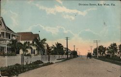 Division Street Key West, FL Postcard Postcard Postcard