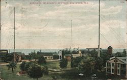 Wireless Telegraph Station Postcard