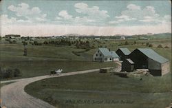Sunset Hill from the West Postcard