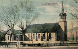 Catholic Church Carson City, NV Postcard Postcard Postcard
