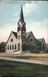 First Methodist Church Postcard