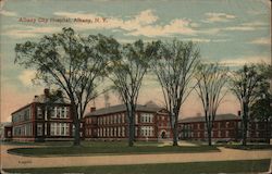 Albany City Hospital Postcard
