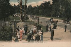 Entrance to the Zoo Buffalo, NY Postcard Postcard Postcard