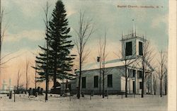 Baptist Church Jordanville, NY Postcard Postcard Postcard