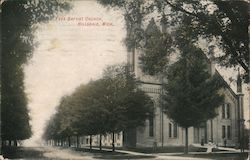 Free Baptist Church Hillsdale, MI Postcard Postcard Postcard