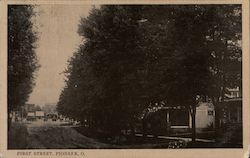 First Street Pioneer, OH Postcard Postcard Postcard