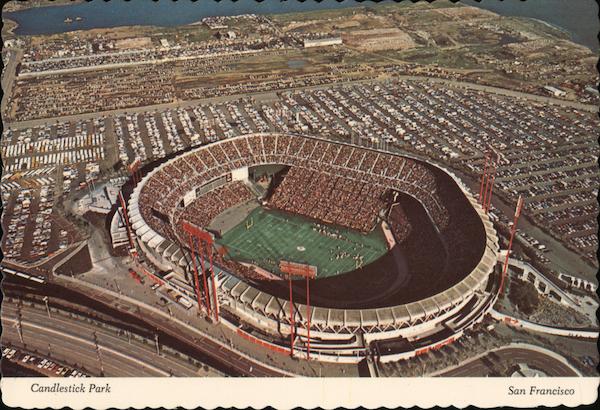 Candlestick Park San Francisco California Tom Tracy
