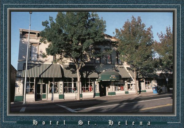 Hotel St. Helena Saint Helena California Henry Grambergu