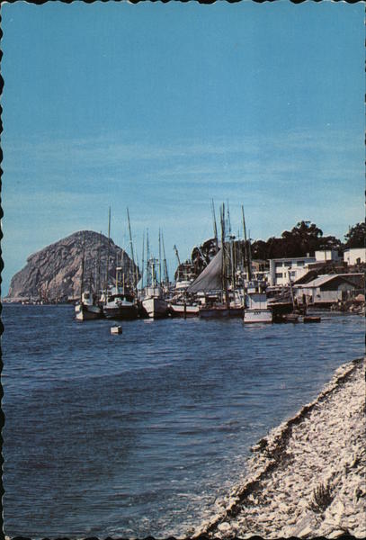 Morro Rock Morro Bay California Woody Gillette