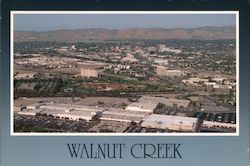 Aerial View Walnut Creek California